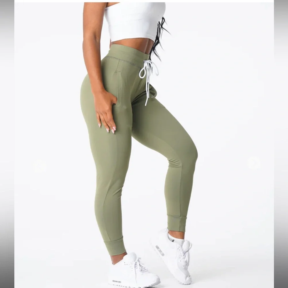 Olive NVGTN Joggers - Picture 3 of 6